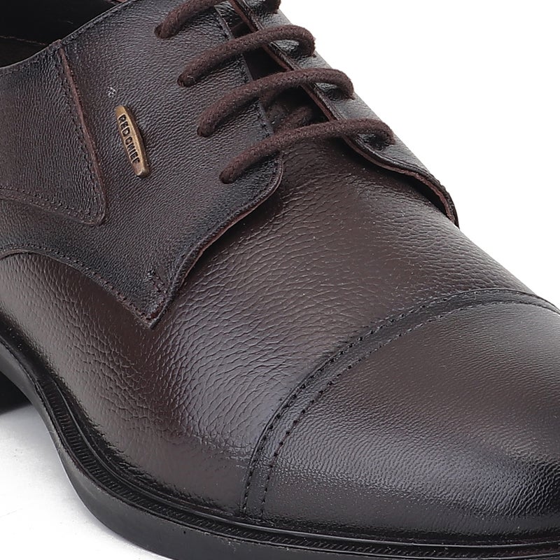 Red Chief Brown Formal Derby Shoe For Men |RC4070 - Image 4